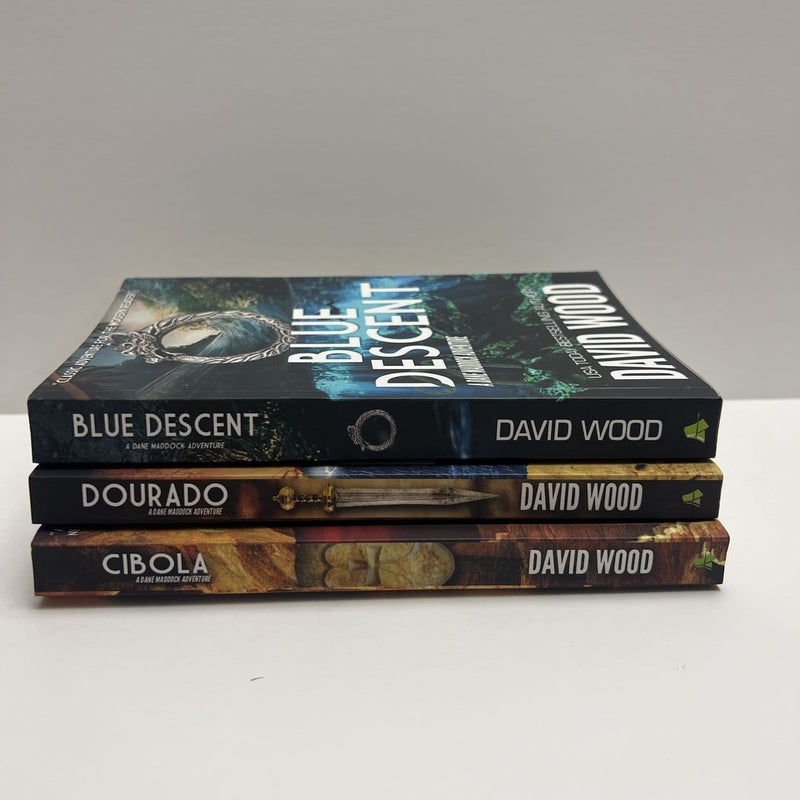 A Dane Maddock Adventure ( Books 1-3): Blue Descent, Dourado, & Cibola