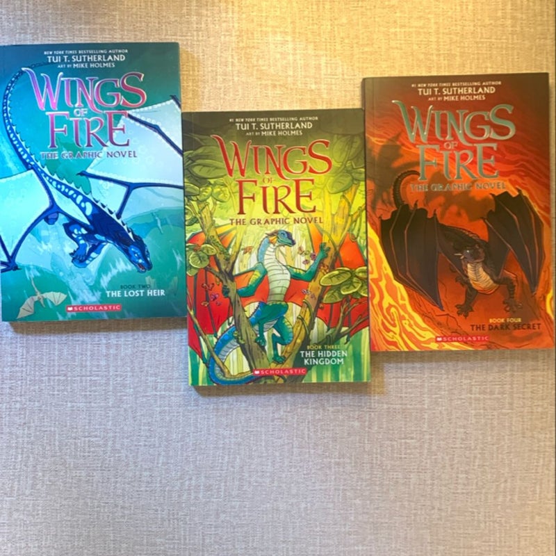 Wings of Fire Graphic Novel (books 2-4)