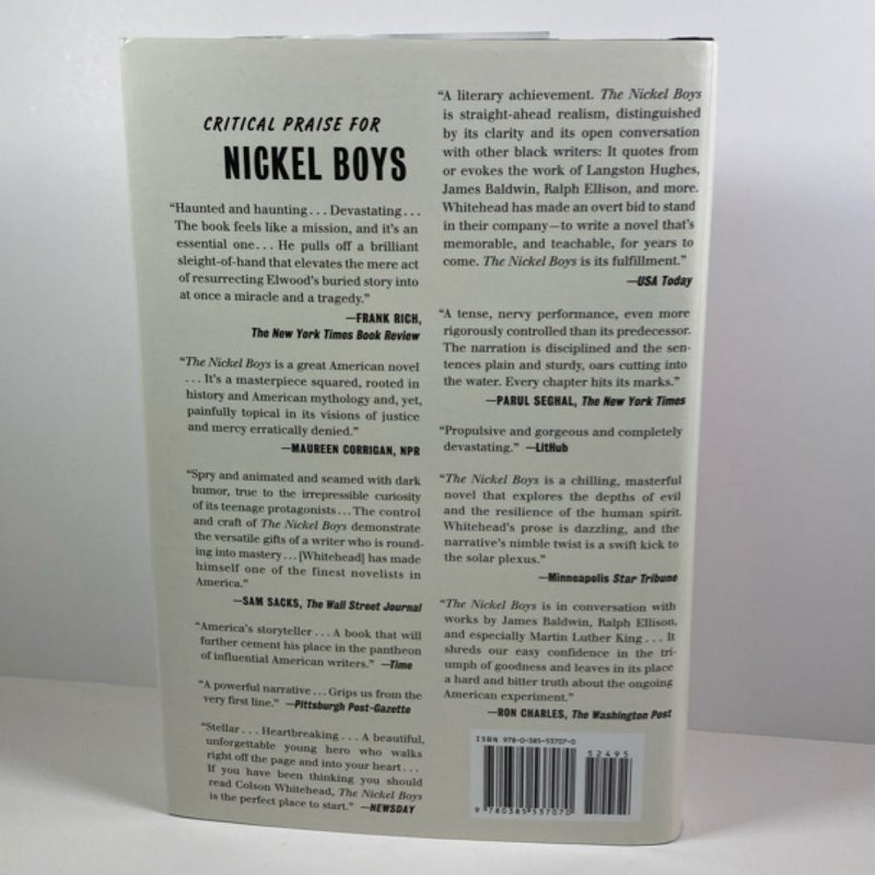 The Nickel Boys (Winner 2020 Pulitzer Prize for Fiction)
