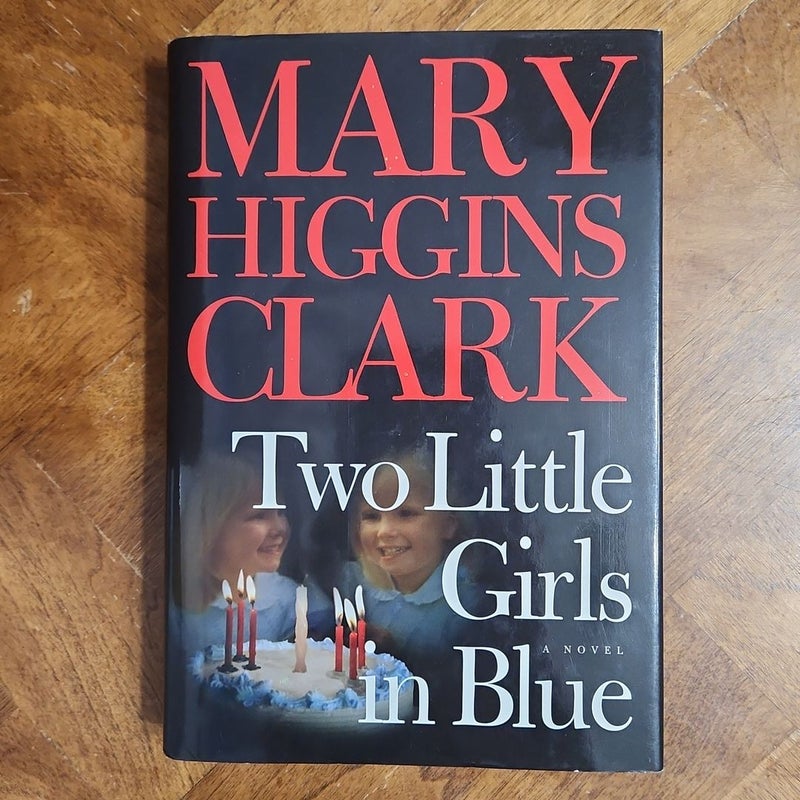 Two Little Girls in Blue