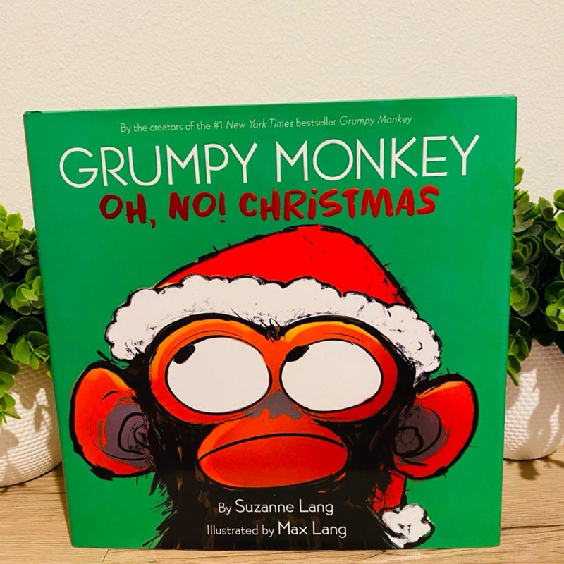 Grumpy Monkey Oh, No! Christmas