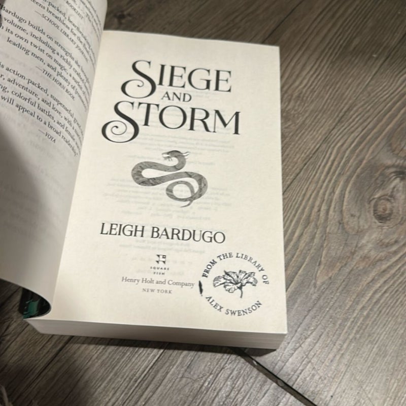 Siege and Storm