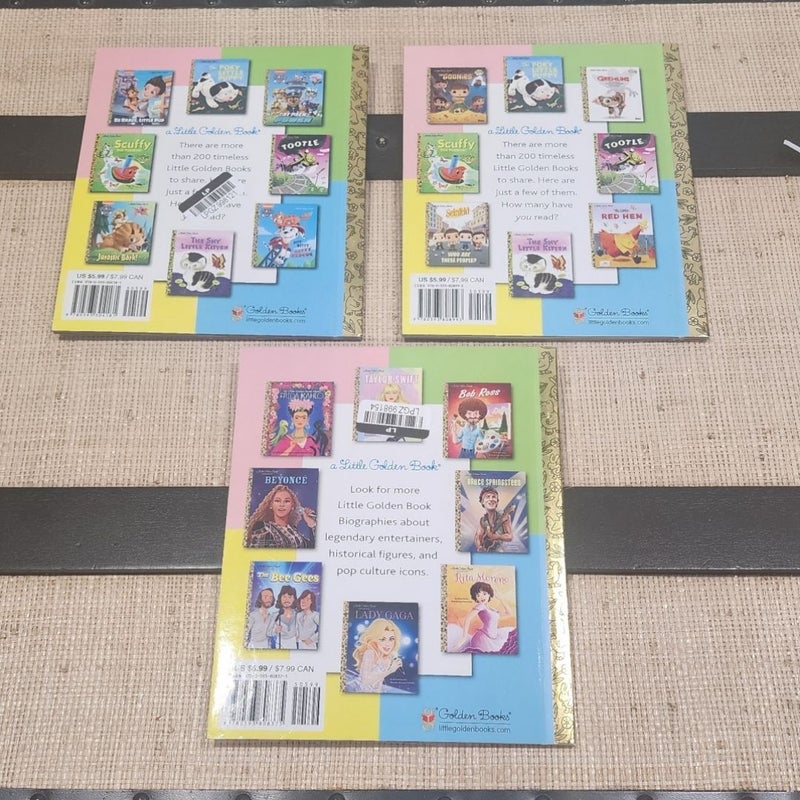 Lot of 3 Little Golden Kids Books 16