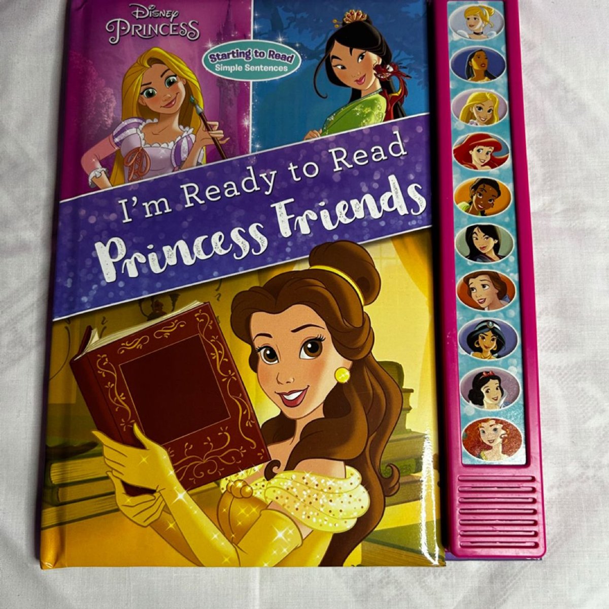 Disney Princess: Princess Friends I'm Ready to Read Sound Book by PI Kids