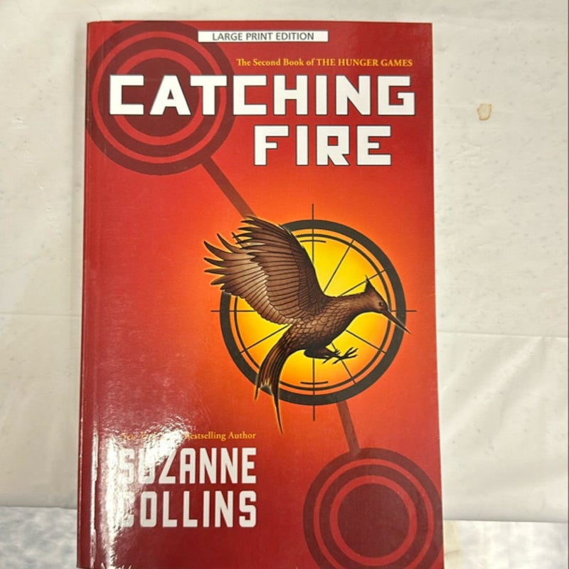 Catching Fire (Set of 9) large print 