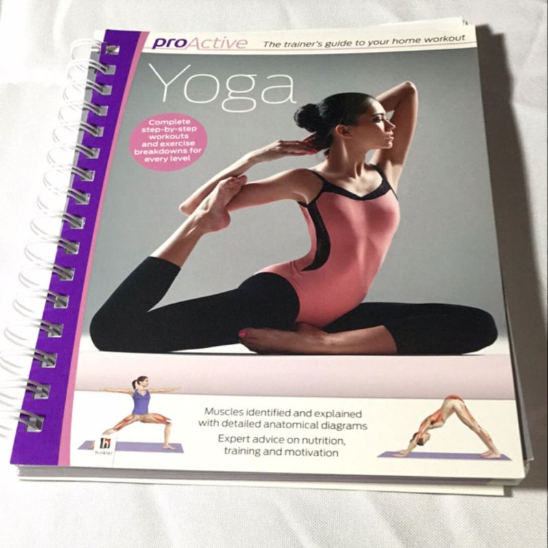 Proactive trainers guide to home, workout yoga