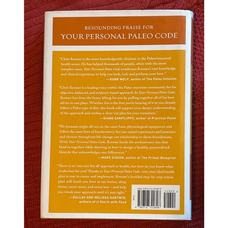 Your Personal Paleo Code First Edition Hardcover Book Bundle with Audio Book