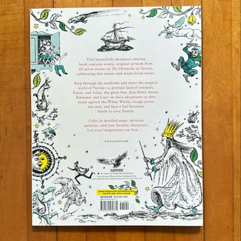 The Chronicles of Narnia Official Coloring Book