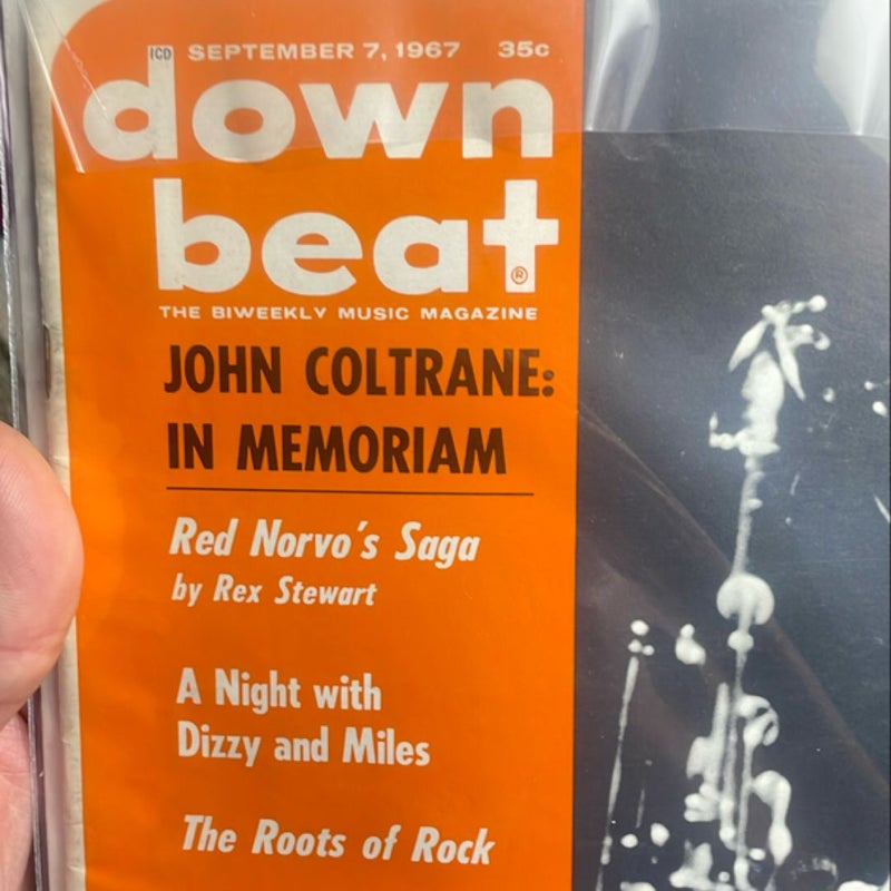 Down Beat, vol. 34, no. 18: John Coltrane In Memoriam (September 7, 1967)