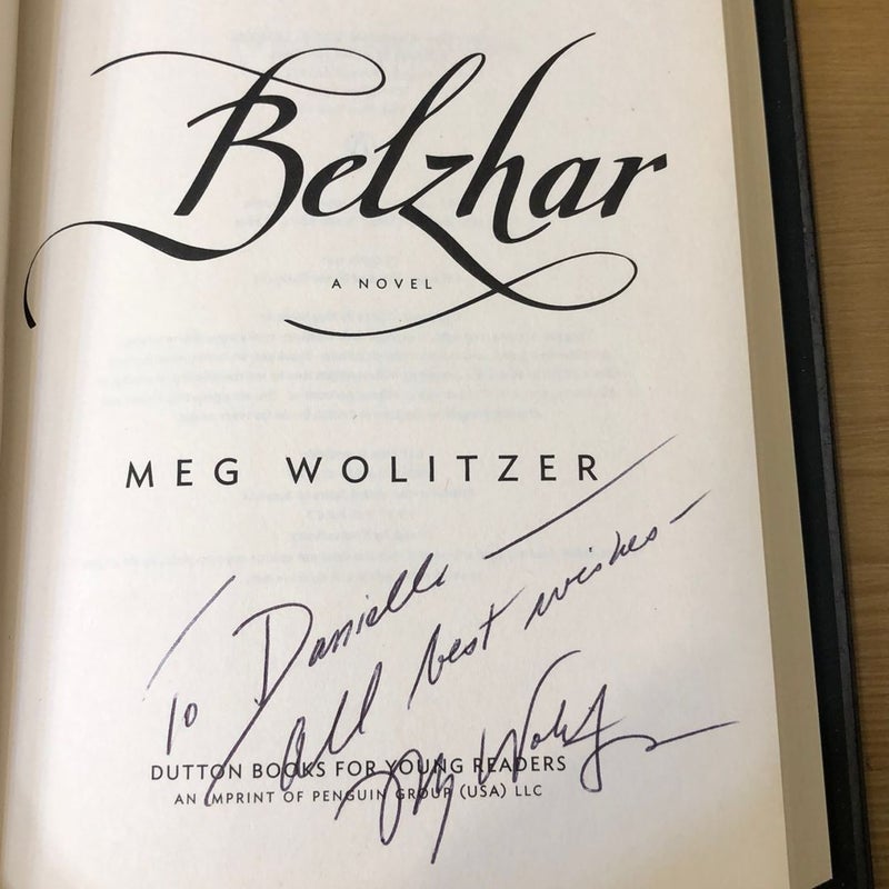Belzhar *LIKE NEW, SIGNED*