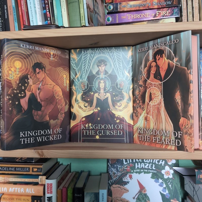 Kingdom of the Wicked Trilogy (Bookish Box)