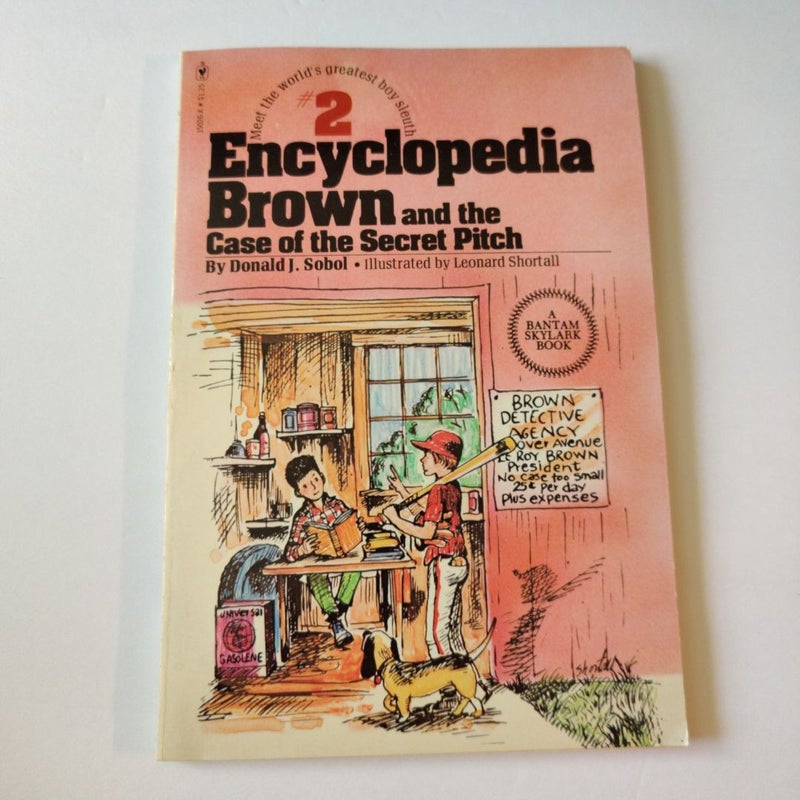 Encyclopedia Brown And The Case Of The Secret Pitch #2