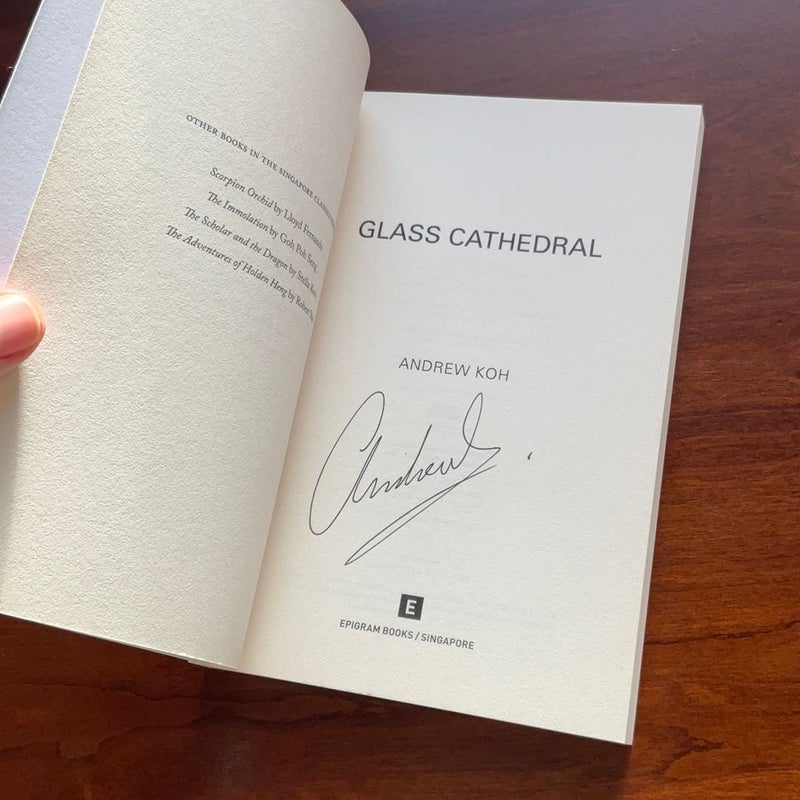 *SIGNED COPY* Glass Cathedral