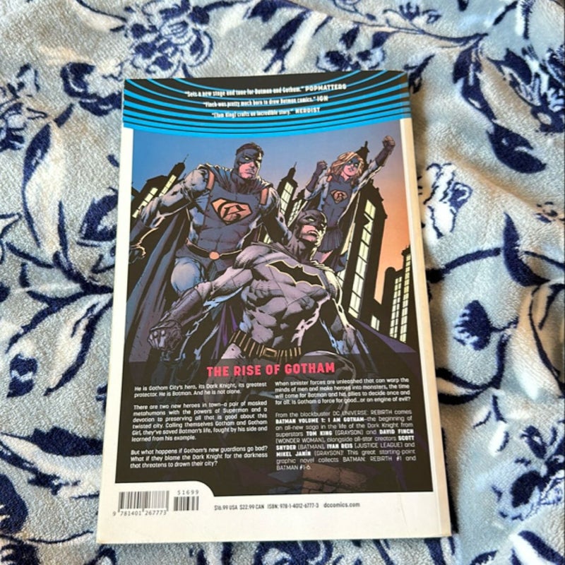 Batman Vol 1 I Am Gotham