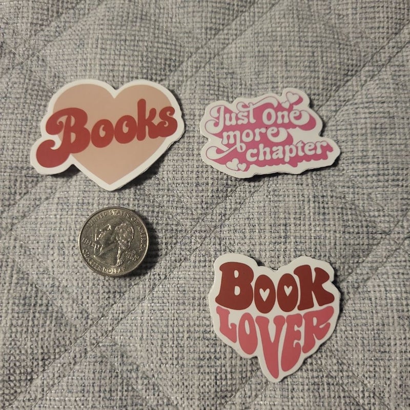 Book themed magnets 15 pack!