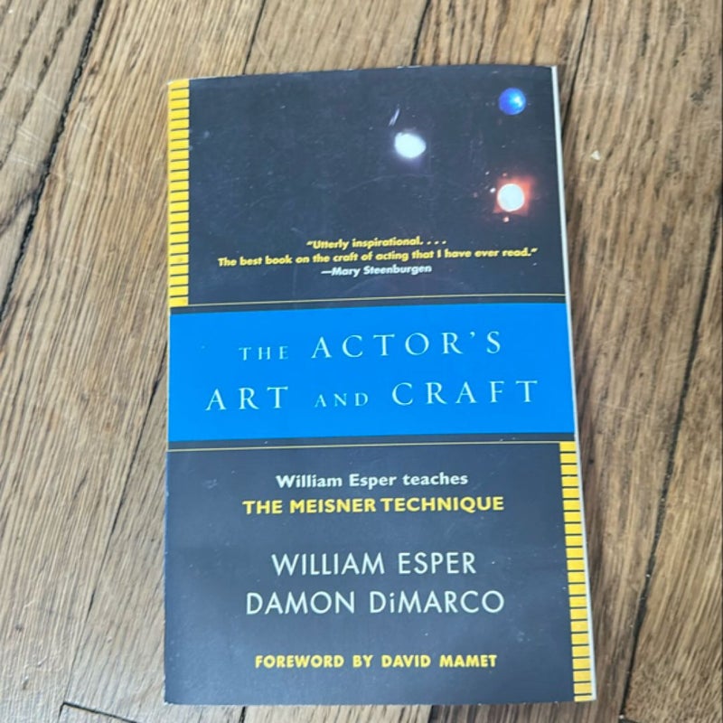 The Actor's Art and Craft