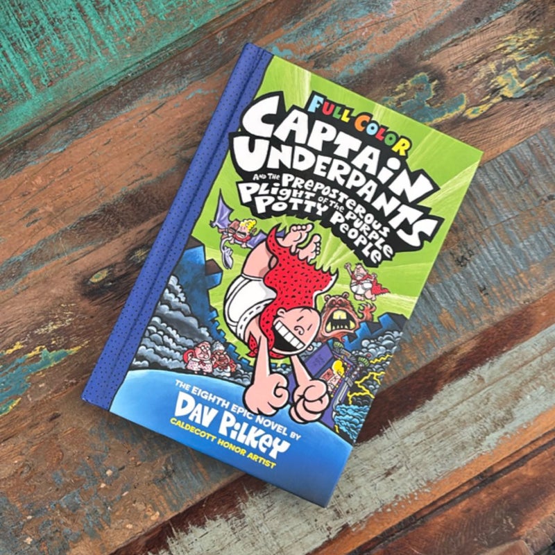 BUNDLE: Captain Underpants and the Preposterous Plight of the Purple Potty People + Dog Man