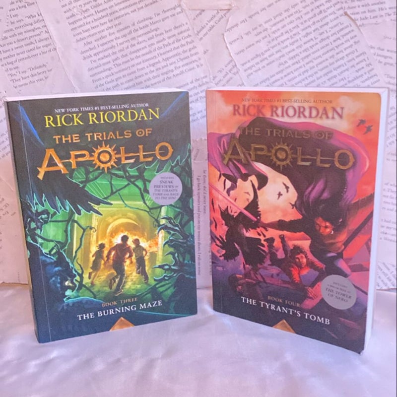 The Trials of Apollo 5 book Box Set