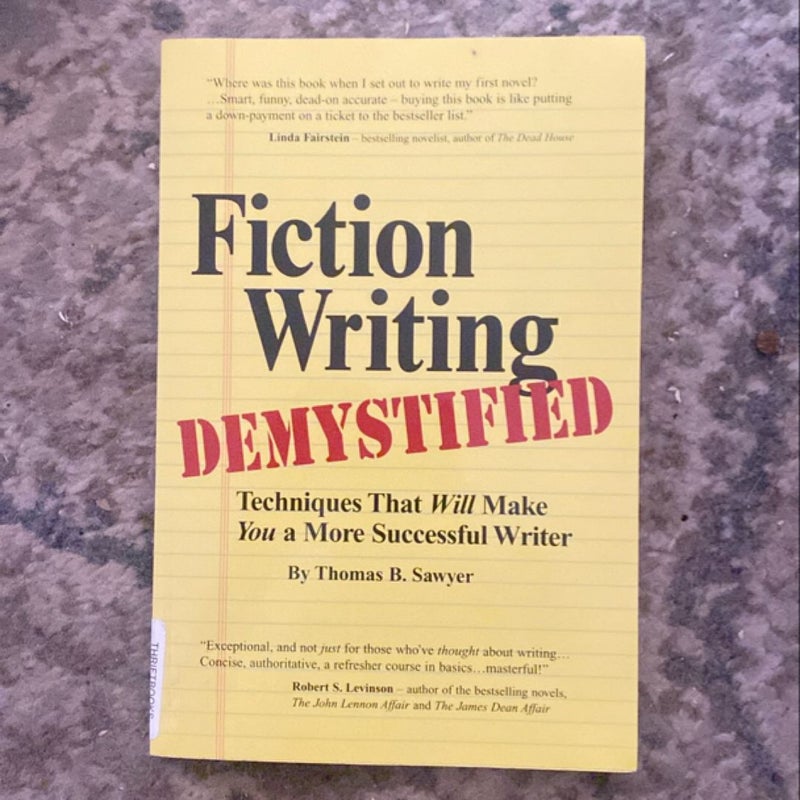 Fiction Writing Demystified