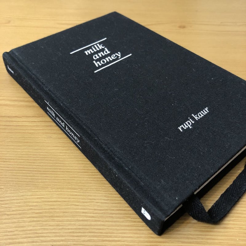 Milk and Honey, HARDCOVER, GIFT EDITION 