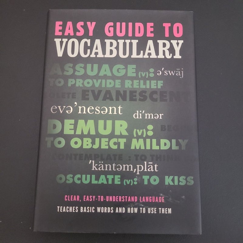 Easy Guide to Vocabulary