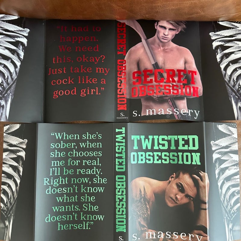 S. Massery Secret Obsession and Twisted Obsession signed special edition