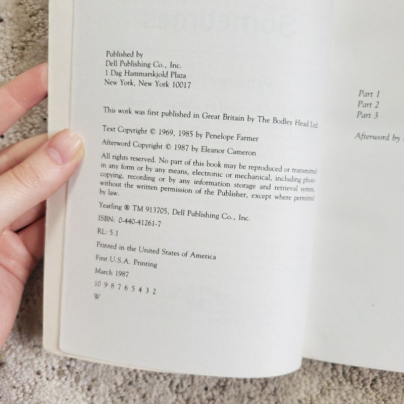 Charlotte Sometimes (1st USA Printing, 1987)