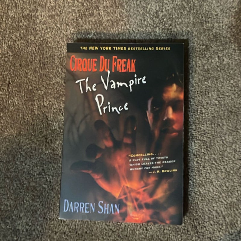 The Cirque du Freak: the Vampire Prince