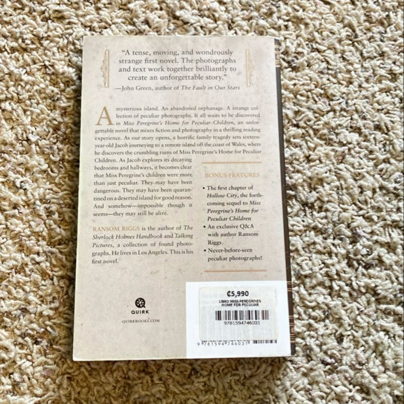 Miss Peregrine's Home for Peculiar Children