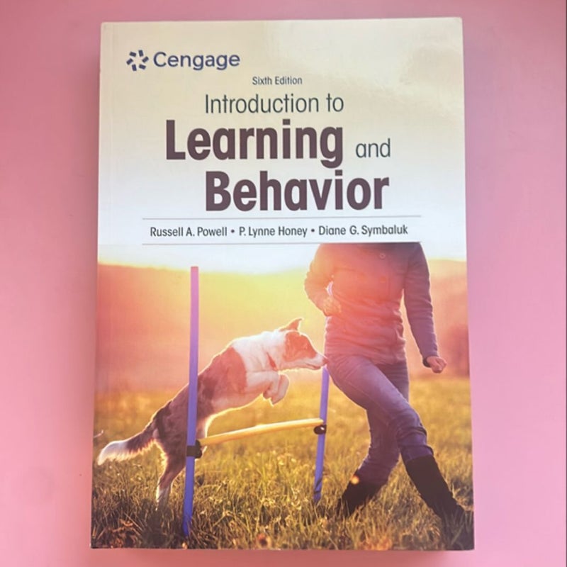 Introduction to Learning and Behavior