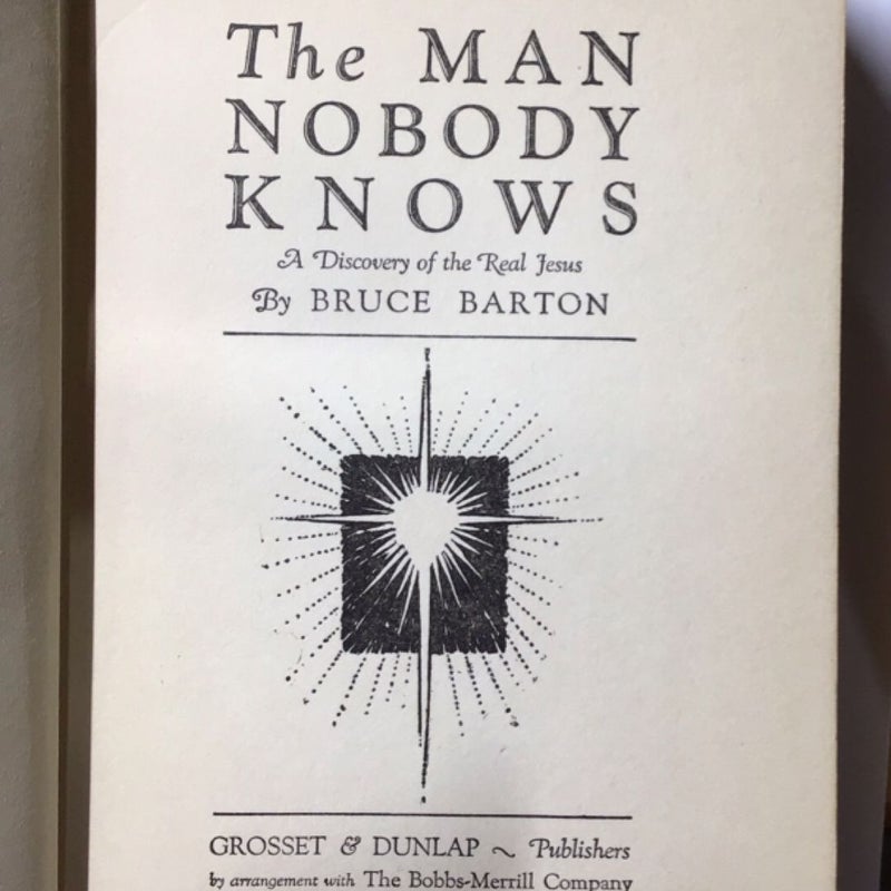 The Man Nobody Knows 