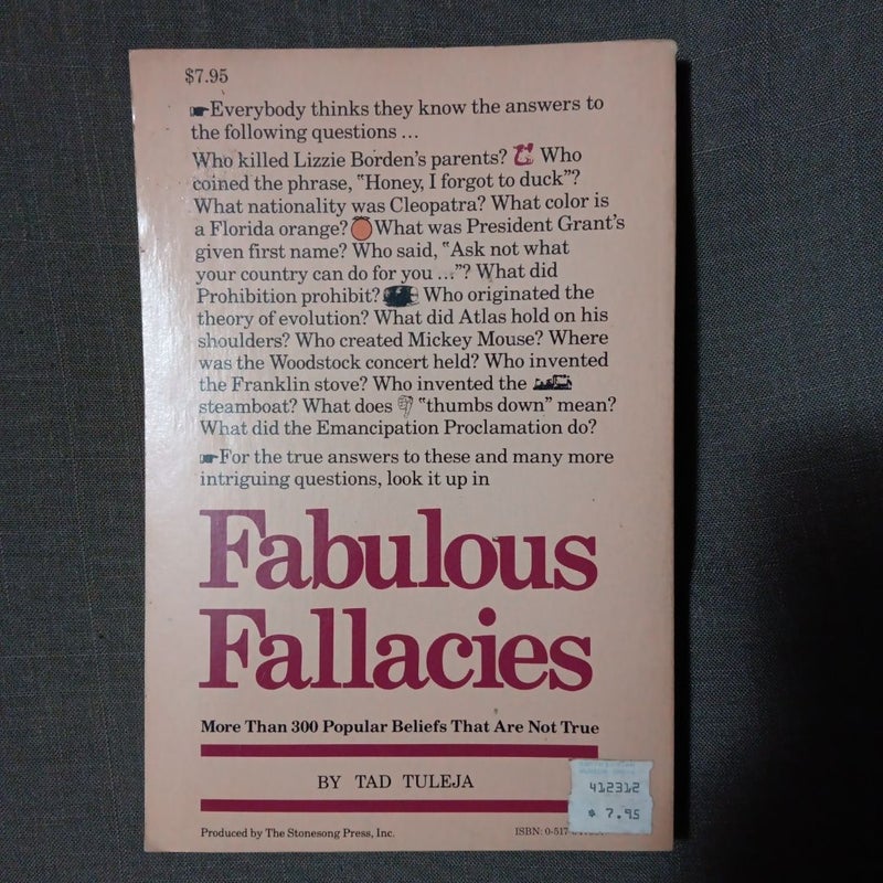 Fabulous Fallacies