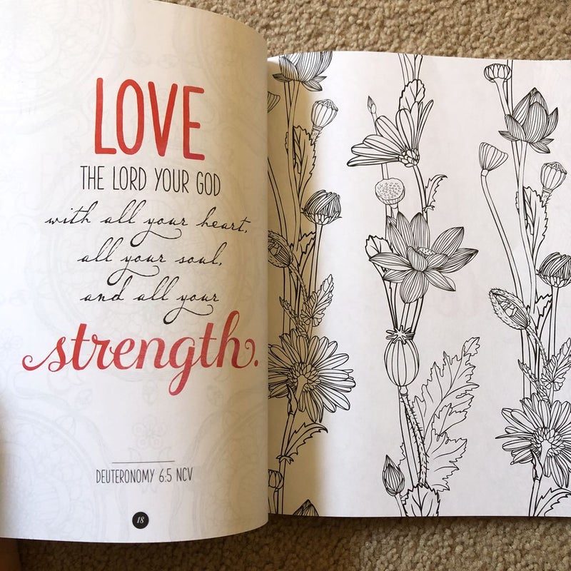Count your blessings coloring book