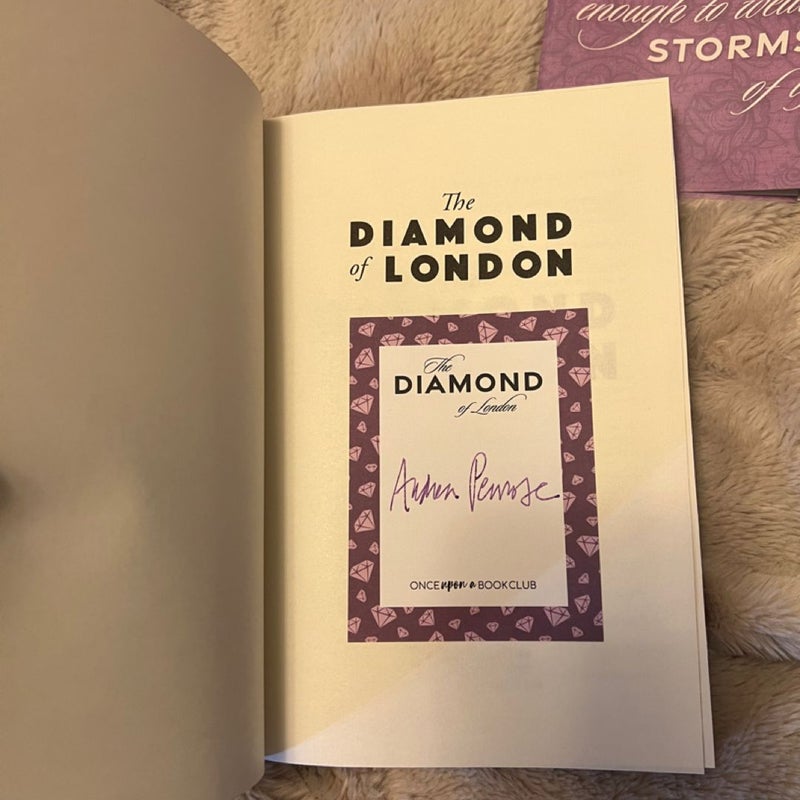 The Diamond of London (signed) once upon a book club