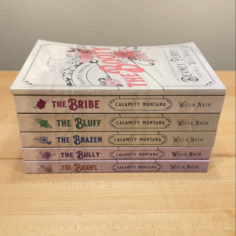 Calamity Montana Books 1-5 and Novella OOP 