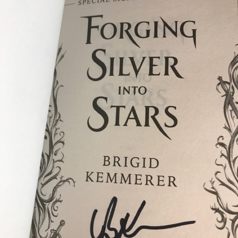 Forging Silver into Stars SIGNED Barnes & Noble exclusive 