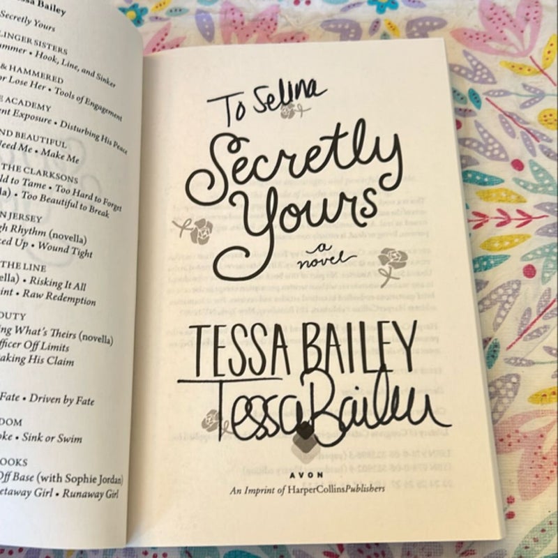 Secretly Yours *Signed*