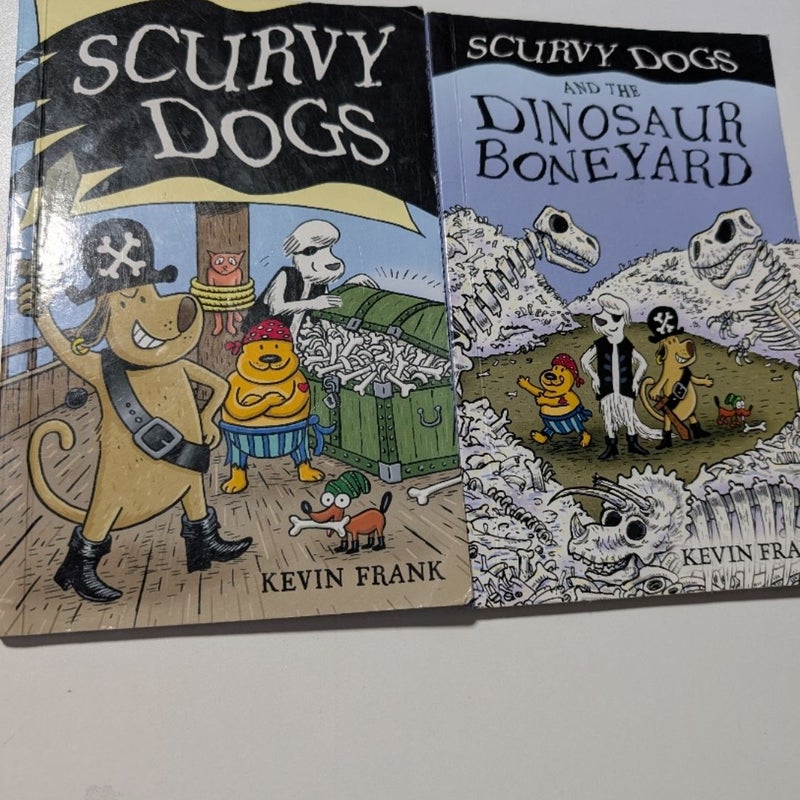 Lot of 2 Scurvy Dogs Books