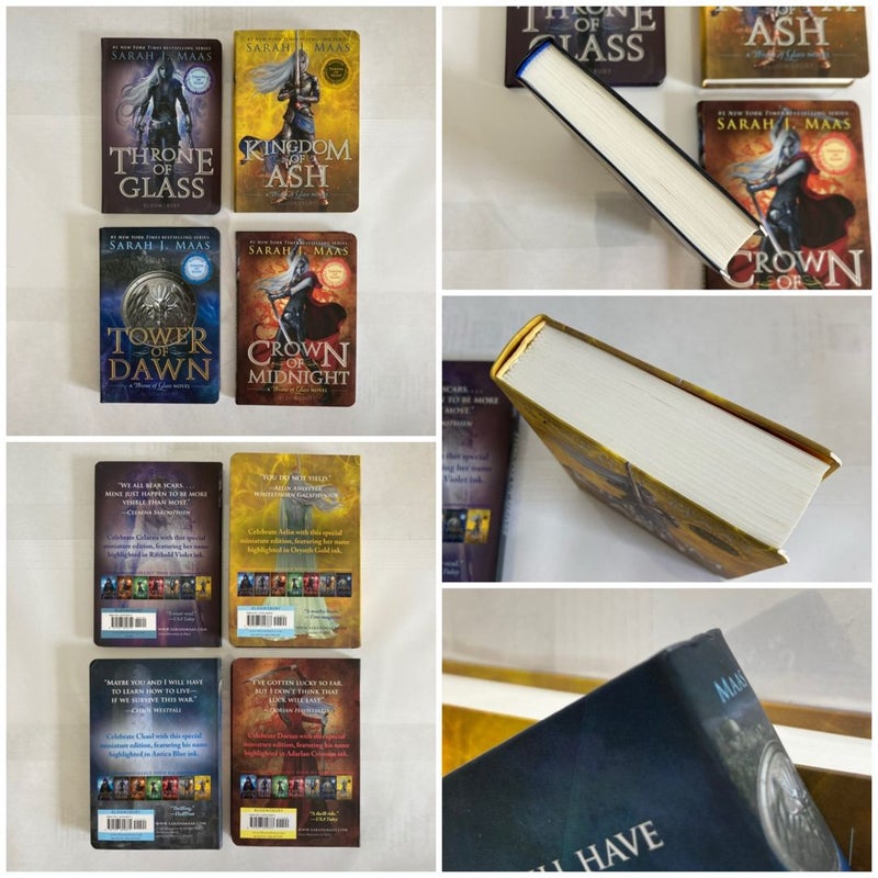 Throne of Glass Mini Bundle: TOG, COM, TOD, KOA