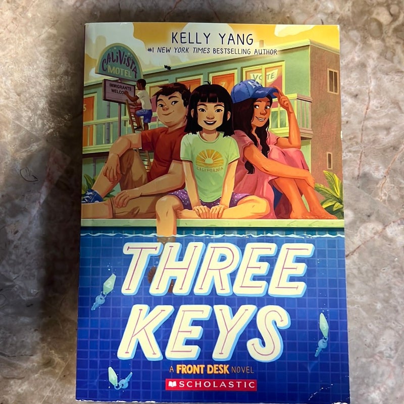 Three Keys (Front Desk #2) by Kelly Yang, Paperback