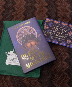 Queen of Myth and Monsters Bookishbox Special edition, HAND SIGNED with sprayed edges