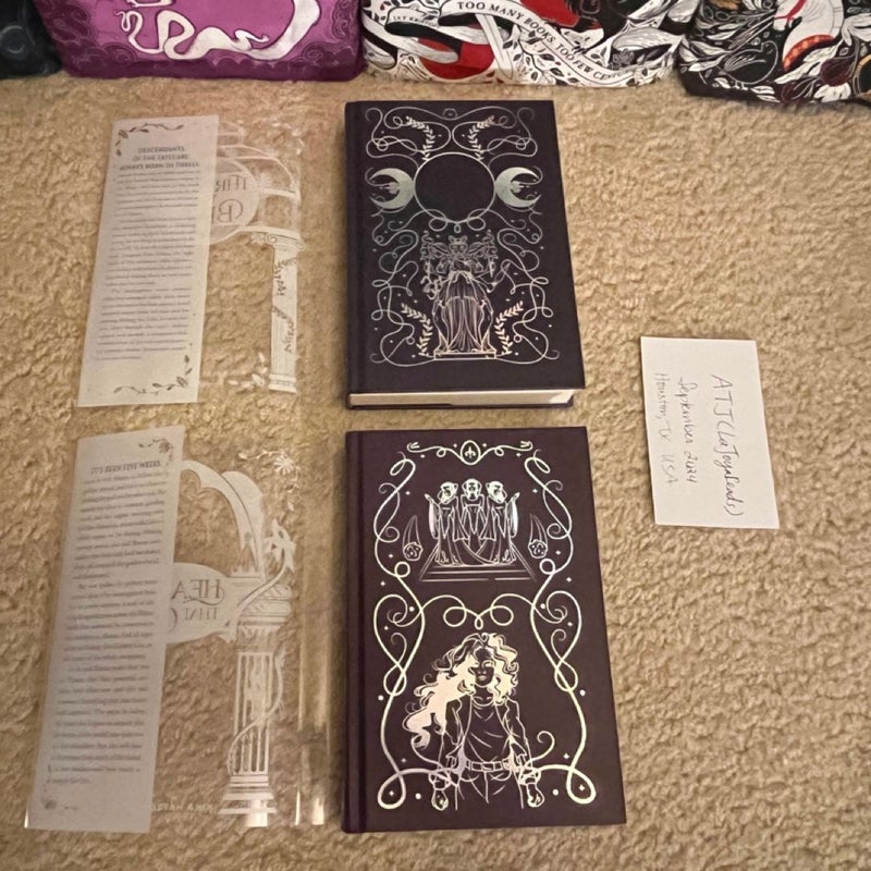 Owlcrate Threads that Bind / Hearts that Cut Exclusive Signed Editions