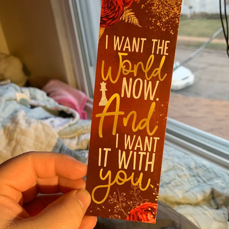 The Final Gambit Etsy Bookmark