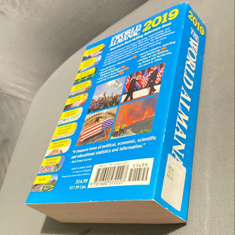 The World Almanac and Book of Facts 2019