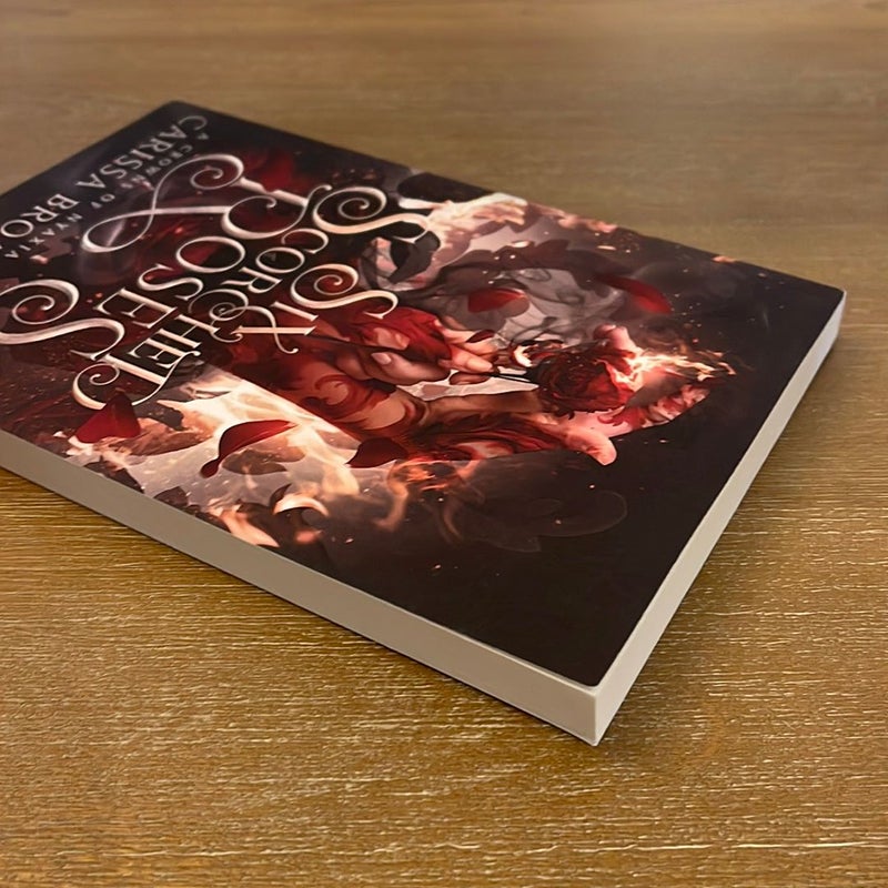 Six Scorched Roses by Carissa Broadbent, Paperback Pangobooks