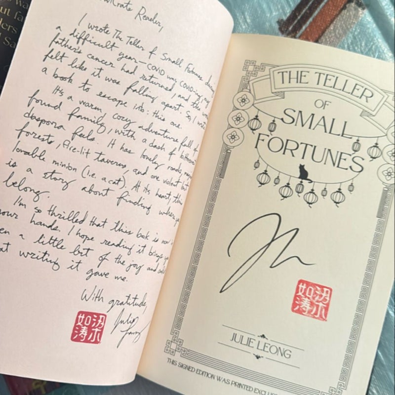 The Teller of Small Fortunes OwlCrate Edition 
