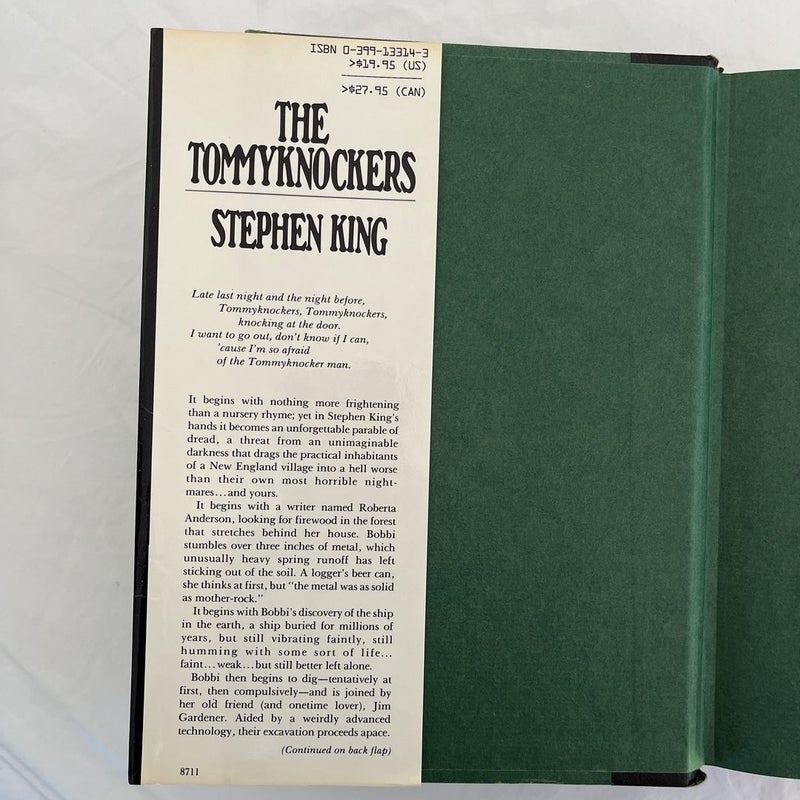 The Tommyknockers (first edition & printing)