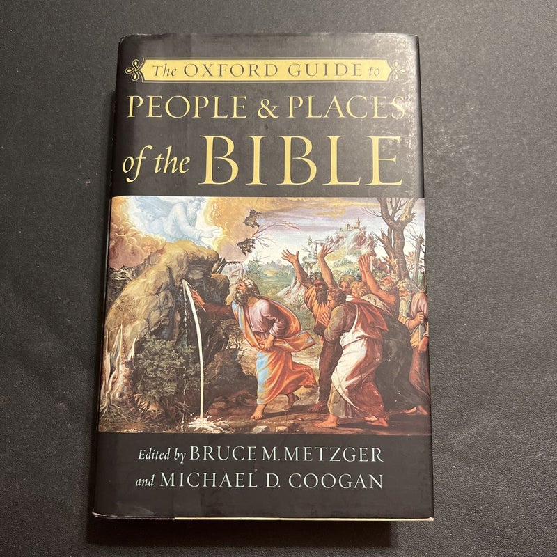 The Oxford Guide to People and Places of the Bible