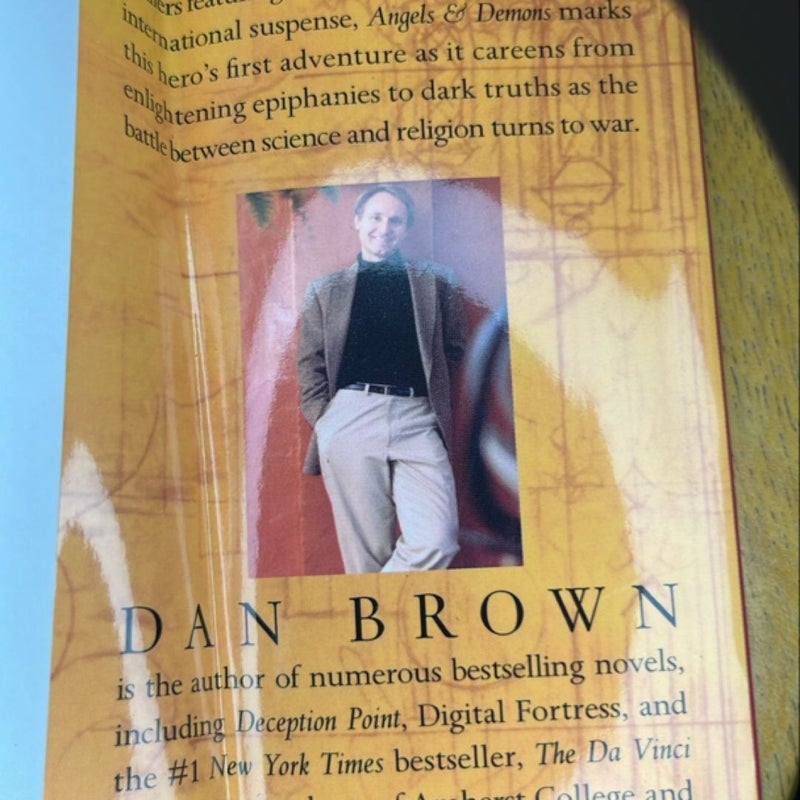 Angels & Demons by Dan Brown – First Edition Hardcover (2003, Atria Books)