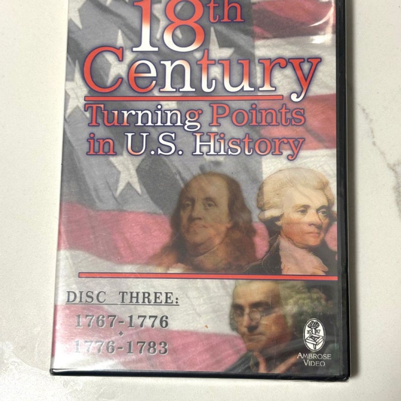 18th Century Turning Points in US History 1767-1776 1976-1783